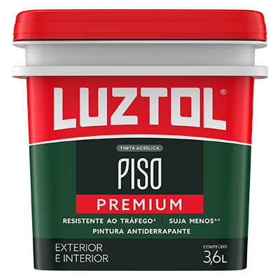 Tinta Acrílica Premium Piso Fosco Cinza Chumbo - LUZTOL